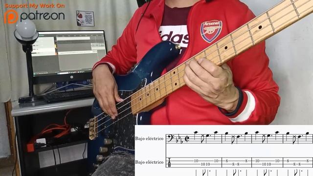 🔥 Beginners Bass Players 🔥Salsa Bass Line Tutorial EASY смотреть онлайн