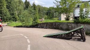 Прыгаем на мотиках с трамплина. Тест разборного кикера. CASpringboard (Трамплины для MX и MTB)