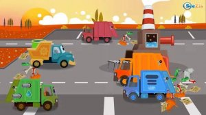 МУЛЬТИКИ про машинки. Мусоровоз Уборкин Грузовик и Машинки. Развивающие видео для детей