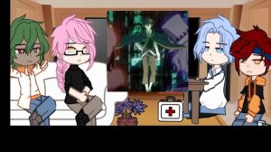 sk8 react to Miya as Ranpo Edogawa. [2/2.] ||MANGA SPOILER.|| VERY LAZY. [ sk8 × bsd.]