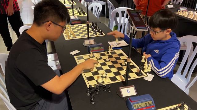 TIN SHAN WEN (1903) VS JOVIAN YEOH YUAN HAO (1554) | BOARD 6 | ROUND 1 | OPEN | SEVENTEEN MALL 2024