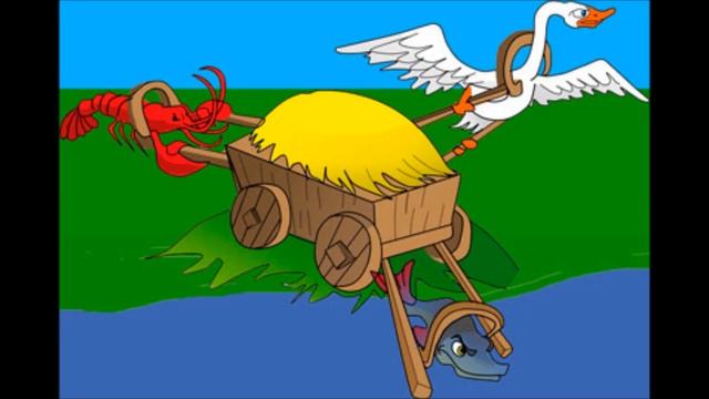Басня Ивана Крылова Лебедь, рак и щука Задавали в школе. Наизусть легко! Аудио читать Слушать онлайн