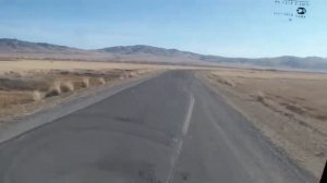 В Кокоря по дороге. Чуйская степь.