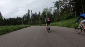 Лыжероллерная трасса в Обнинске  Запрещённый приём