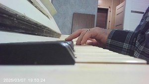 Пианино: вспоминаю "Мне слышны в саду даже шорохи"