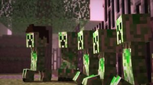 Майнкрафт 'Надоедливые криперы'   мульт, прикол