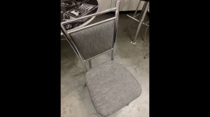 Стул Мажор рогожка серая