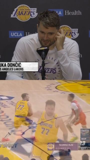 Luka says he needs to work on his celebrations
