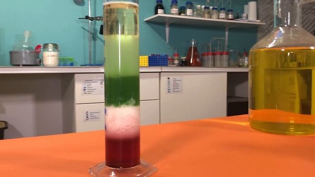 smartLAB  Zabawy z gęstością  Tęcza  Wieża gęstości  Lava Lamp