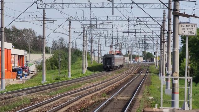 коротыш мая, ЭП20-069 с поездом №45 Москва-Воронеж | 32 км