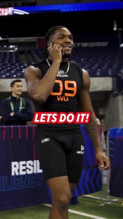Luther Burden ran a 4.41 and was ready to go