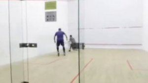 Squash Match Ehsan Zafar vs Dabeer Army Court, Rawalpindi