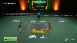 Sreeja Akula vs Ying Han | WS R64 | 2023 ITTF World Table Tennis Championships Finals