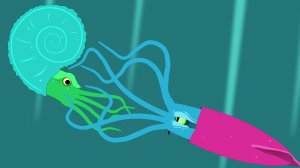 Гиганский Аммонит против Архитеутиса | Анимация