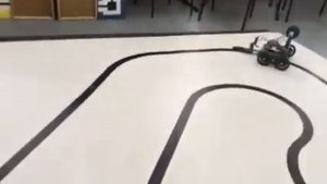 Движение по линии с одним датчиком и релейным регулятором VEX EDR