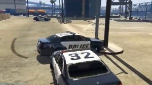 гта 5 перестрелка с копами