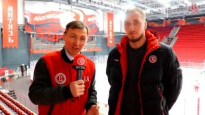 Вратарь «Витязя» Максим Дорожко