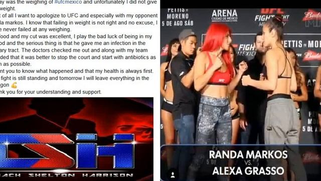 Alexa Grasso Addresses Fans For Missing Weight Against Randa Markos смотреть онлайн