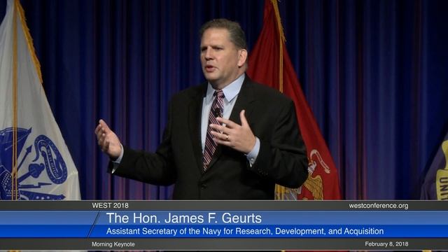WEST 2018 8 February: Morning Keynote: The Hon. James F. Geurts