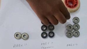 Slyk Sterling Inline Skates 100 mm 3 Wheel test with ABEC 7 vs ABEC 11 vs ABEC 11 CERAMIC Bearings