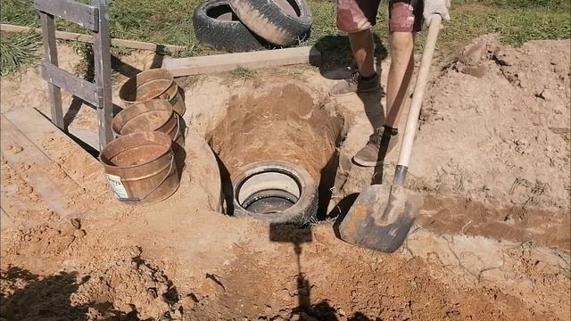 канализация в дом: прокладка трубы от дома до септика
