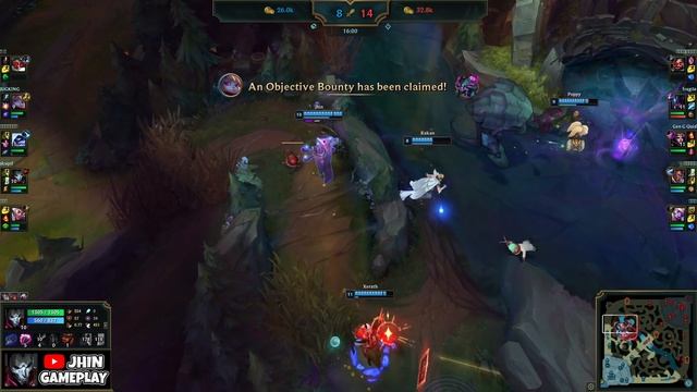 Jhin vs Lucian ADC / KR Challenger / Patch 12.2 / Season 12 [ 17 / 7 / 5 ] 🔥 смотреть онлайн