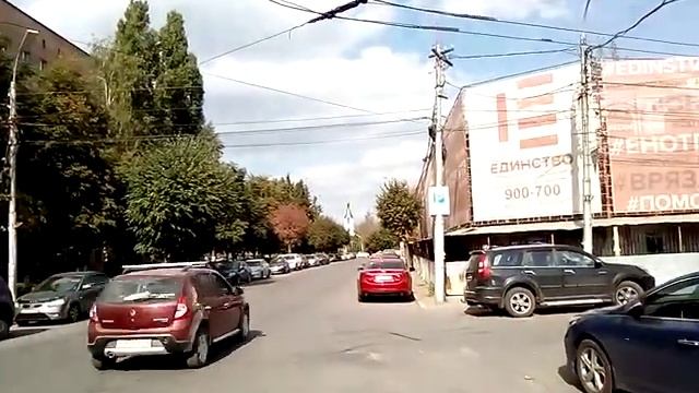 Рязань Перекресток ул.Сенной и ул.Кольцова. смотреть онлайн