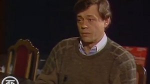 Николай Караченцов в передаче,  интервью