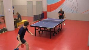 play 1/8 Городков Д. - Чирков А. турнир СТАНДАРТ по настольному теннису 24.09 table tennis open