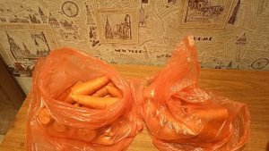 Хранение моркови и свеклы в пакете