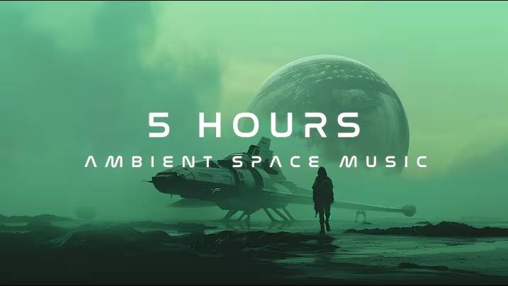 [2K] Futurescapes: Ambient Space Music Mix (5 Hours of Relaxing Background Sci Fi Space Music)