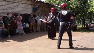 Катана против сабли/ Запад против Востока