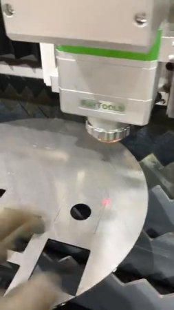 Демонстрация станка Opticut OC3015G 3 kw в работе