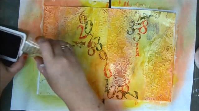 3 Art Journaling Backgrounds - Easy Tutorial for Beginners смотреть онлайн