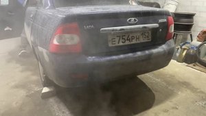 Попкорн на восьмиклапанной Приоре с электронной педалью газа