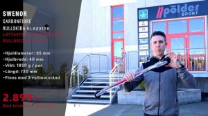 Swenor Carbonfibre - lättaste och smidigaste rullskidorna vi har