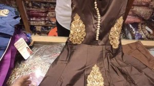 ৩বছর থেকে ৬বছর বাচ্চাদের জরজেট সিল্ক গাউন National fashion house Eastern Mollika shopping complex