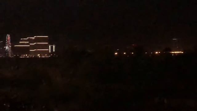 Вечерняя Казань, набережная Казанки праздничная