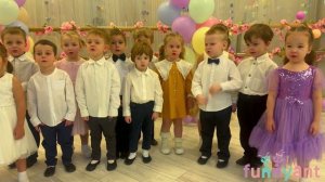 8 марта младшая группа Funny Ant Malahovka