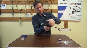 Как намотать верхнюю бадминтонную намотку