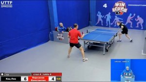 09:00 Кац Лев   3-0 Кирсанов Константин  стол 4  Юг-1 06.01.21