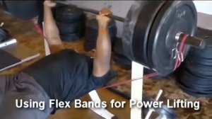 Powerlifting With CrossFit Bands