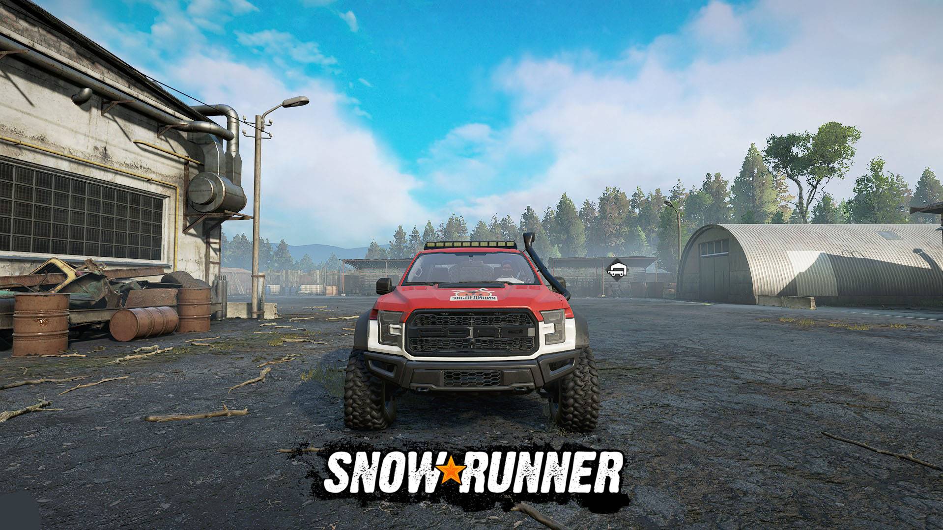 SNOWRUNNER - Выполняю задания в одиночку на FORD F-150 RAPTOR