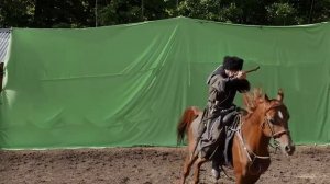 Конно-трюковая группа г. Тольятти.