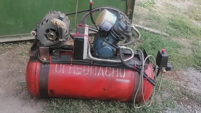 Компрессор своими руками смотреть онлайн