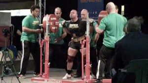 Anibal Coimbra (LUX) WEC 2011 -  1005 kg total@104.60 bw