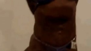 Muscle Building   Beautiful Female Bodybuilder Strong Biceps and Leg Muscle Flexing 2015