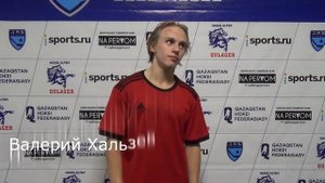 Послематчевое интервью игроков МХК "Кулагер" - МХК "Барыс Жас"