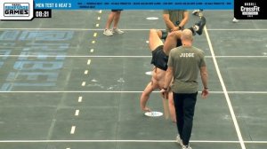 Individual Men's Test 6 FINAL HEAT - REBEL Renegade Games 2023 African CrossFit Semifinal.