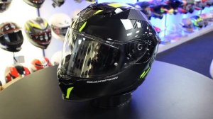 Scorpion Exo 520 Evo Air Laten Motorcycle Helmet (Black|Yellow)